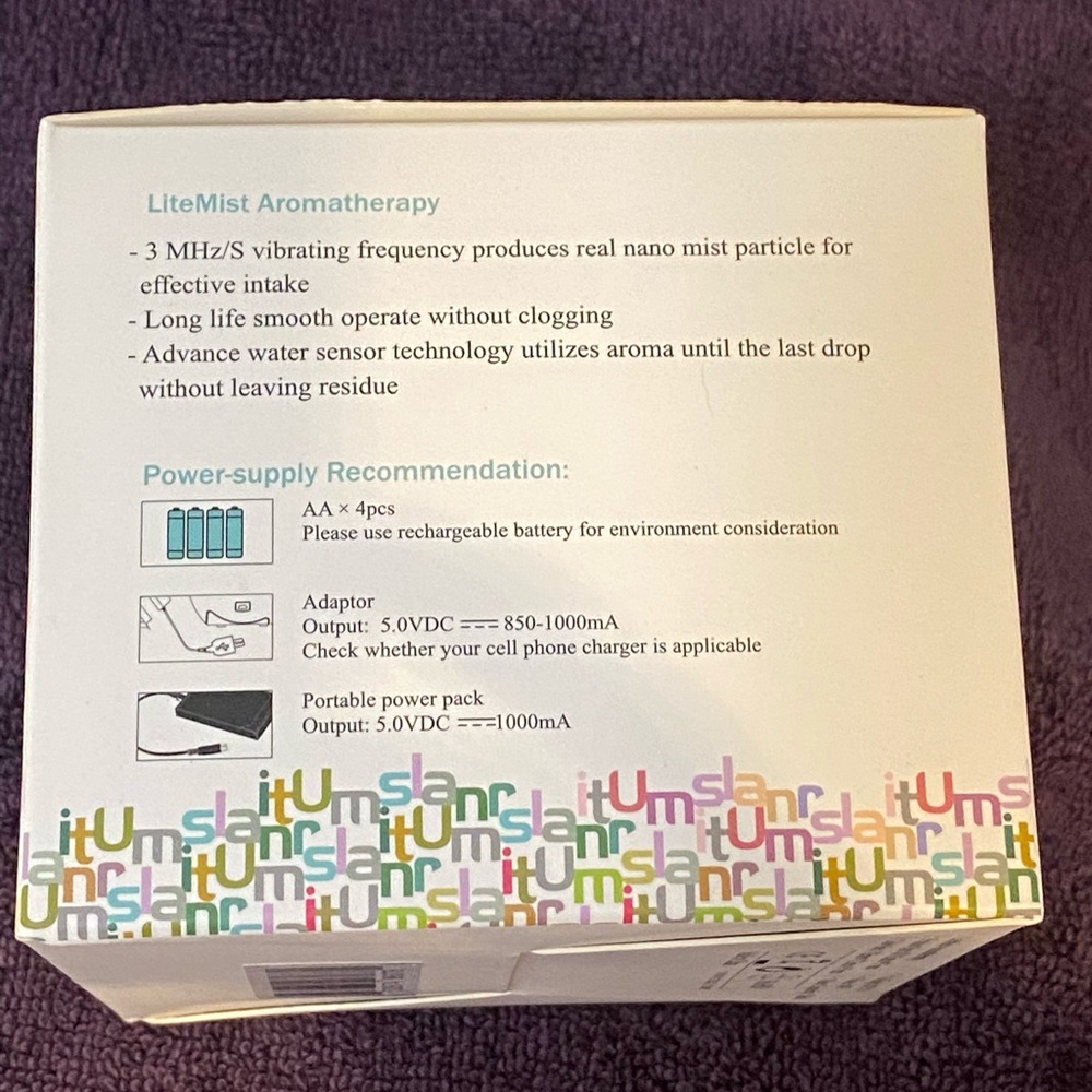NIB Aromatherapy Mini Travel Diffuser - Picture 6 of 10